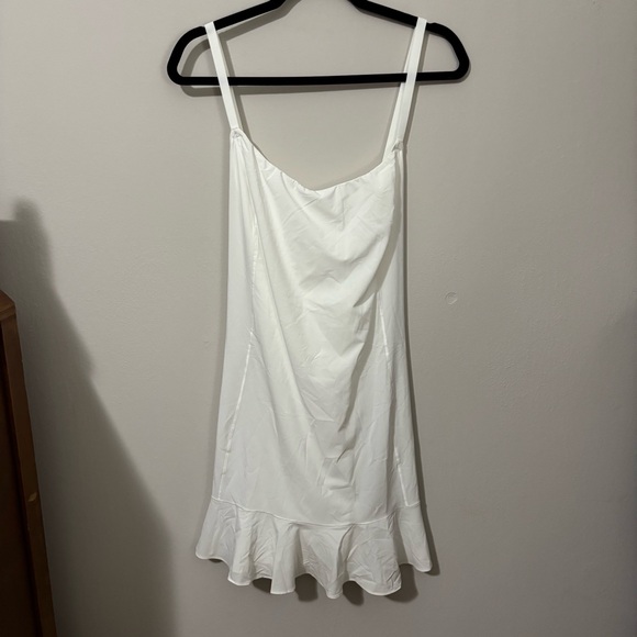 Aerie OFFLINE By Real Me Ruffle‎ Exercise Dress White - Picture 3 of 14